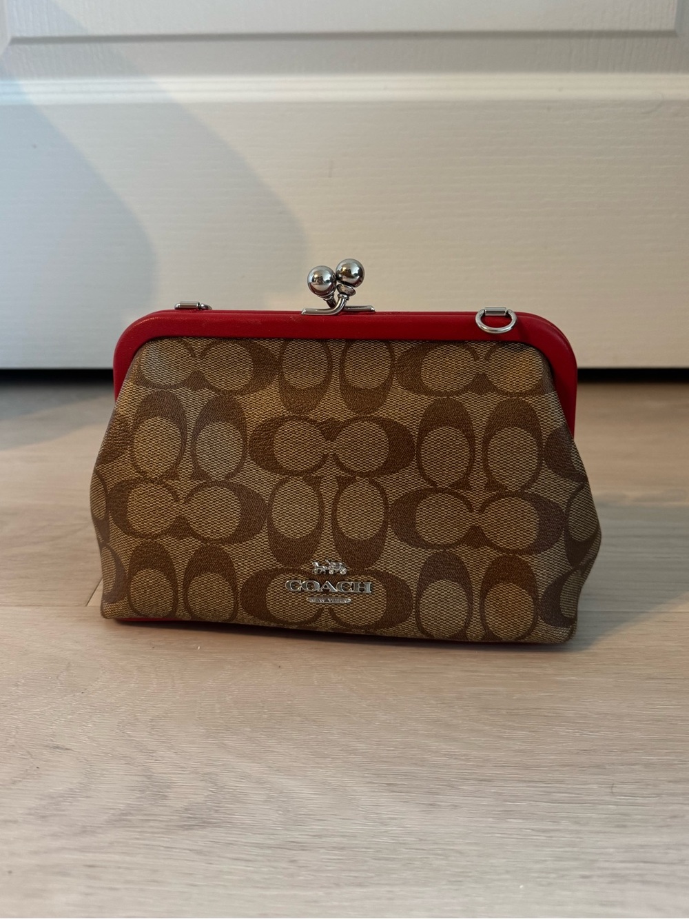 Coach Kisslock Crossbody Bag